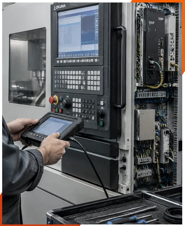 Ремонт систем Okuma OSP в Гатчине от 8221 р. | ЮнионикРу