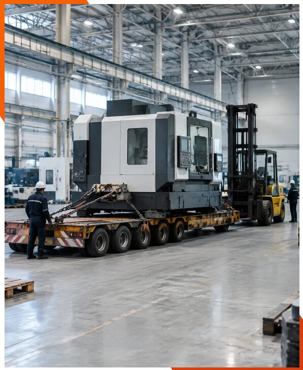 Релокация станочного парка под ключ в Гатчине